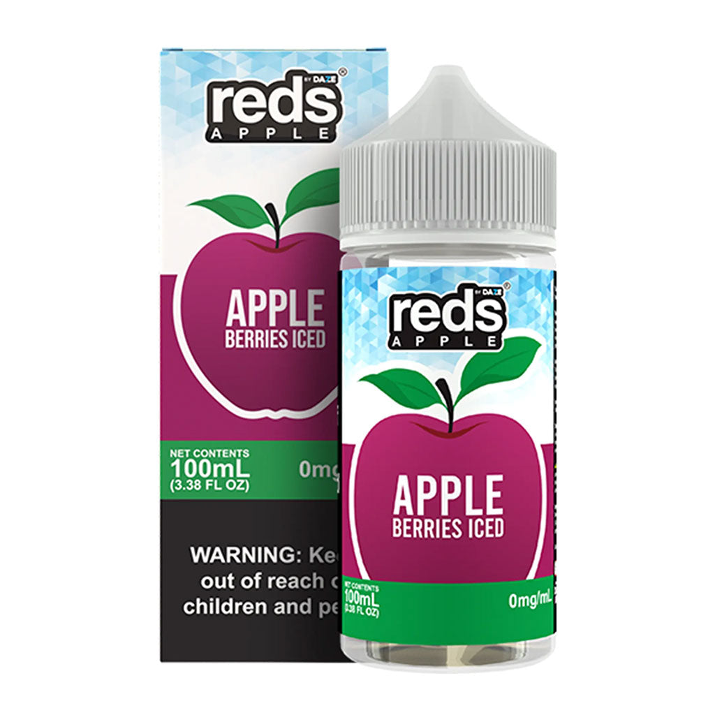 7 Daze Reds E-Liquid - Berries Ice (100ml)