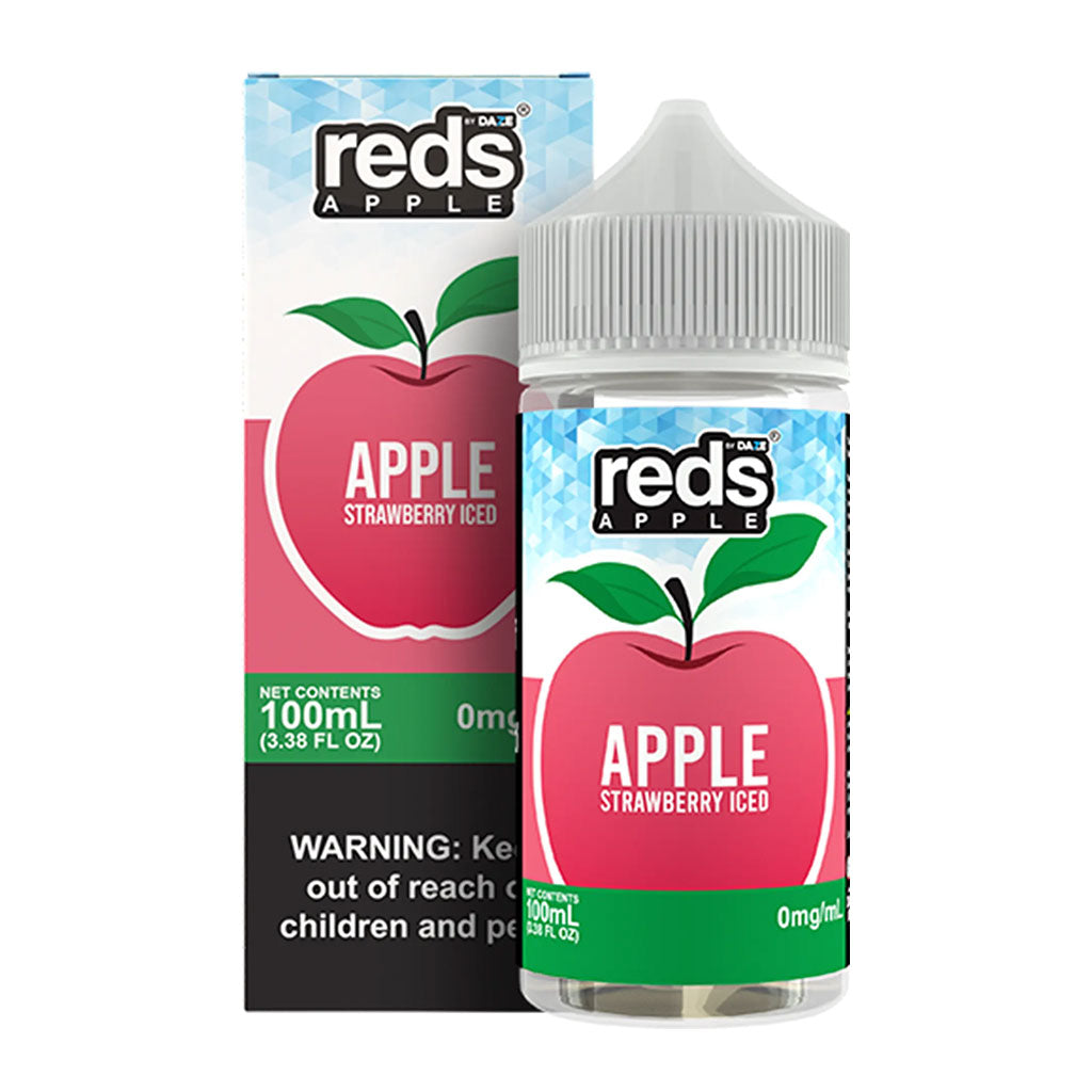 7 Daze Reds E-Liquid - Strawberry Ice (100ml)