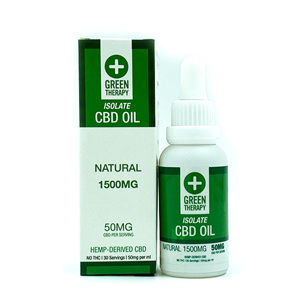 Green Therapy - CBD Isolate Oil (1500mg)