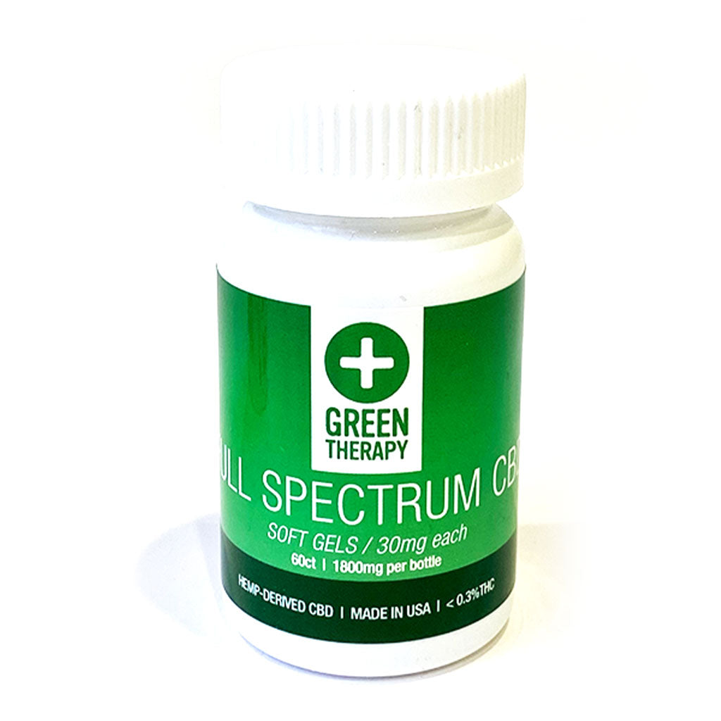 Green Therapy - Full Spectrum CBD Soft Gels (1800mg)