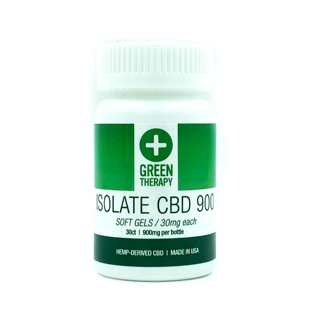 Green Therapy - Isolate CBD Soft Gels (900mg)