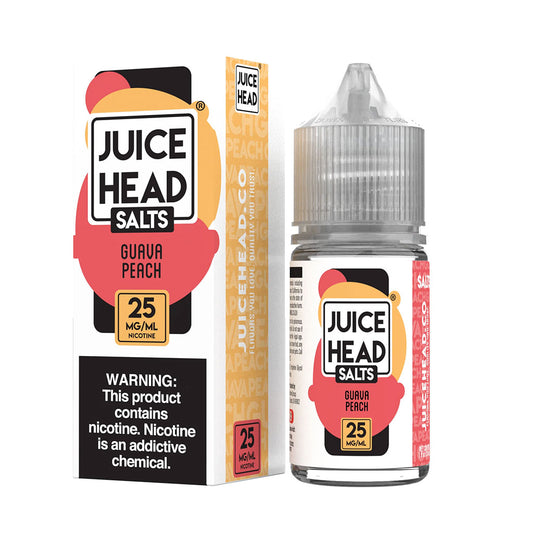 Juice Head Salt Nic - Guava Peach