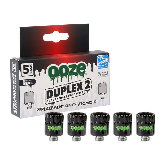 Ooze - Replacement Onyx Atomizer 5pk (Duplex 2)