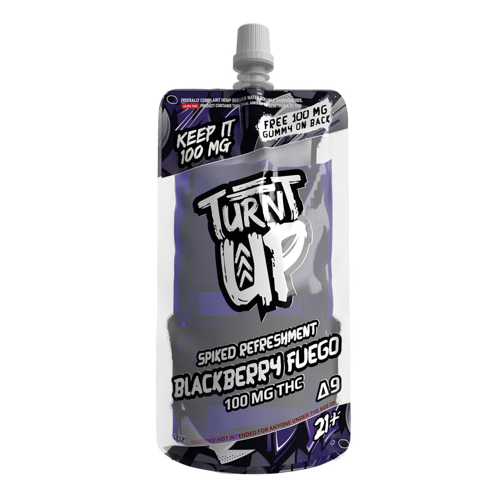 Turnt Up - Keep it 100mg D9 Spiked Refreshment 5oz