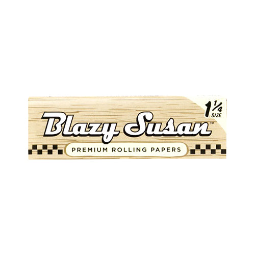 Blazy Susan - 1 1/4 Size Unbleached Rolling Papers