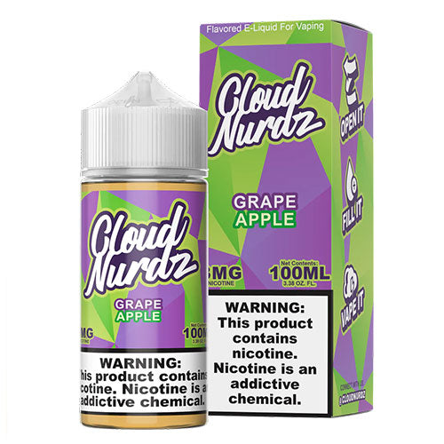 Cloud Nurdz E-Liquid - Grape Apple