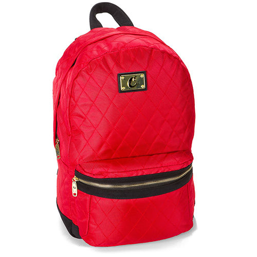 Cookies - V3 Quilted Nylon Backpack w/ Micro Suede & Gold Trim - MI VAPE CO 