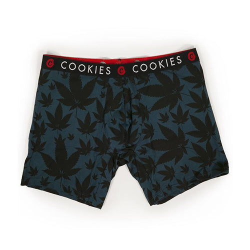Cookies - Leaf Print Boxer Briefs - MI VAPE CO 