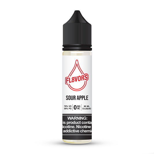 Fl8vors E-Liquid - Sour Apple - MI VAPE CO 