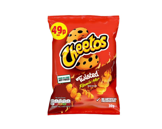 Cheeto's - Twisted Flamin Hot Cheetos 30g