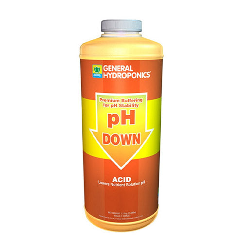 General Hydroponics - pH Down Liquid - MI VAPE CO 
