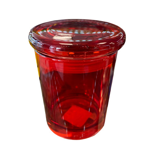 Glass Stash Jar - 1/4oz Assorted Designs - MI VAPE CO 