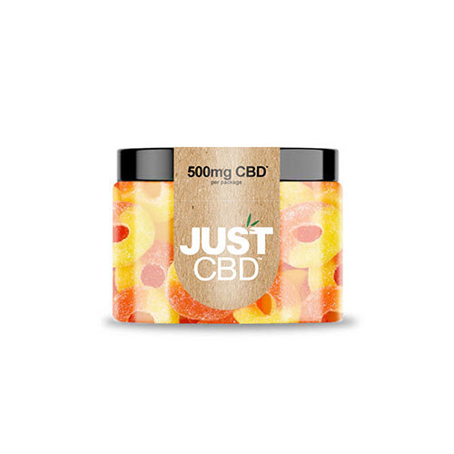 Just CBD - Gummy Peach Rings - MI VAPE CO 
