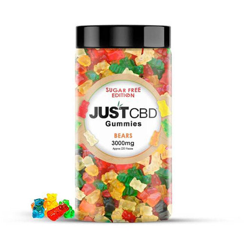 Just CBD - Sour Gummy Bears - MI VAPE CO 