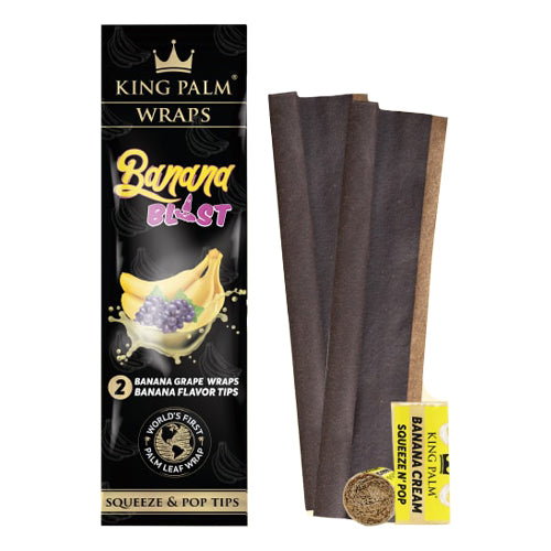 King Palm - XL Flavored Wraps w/ Tips (2ct)