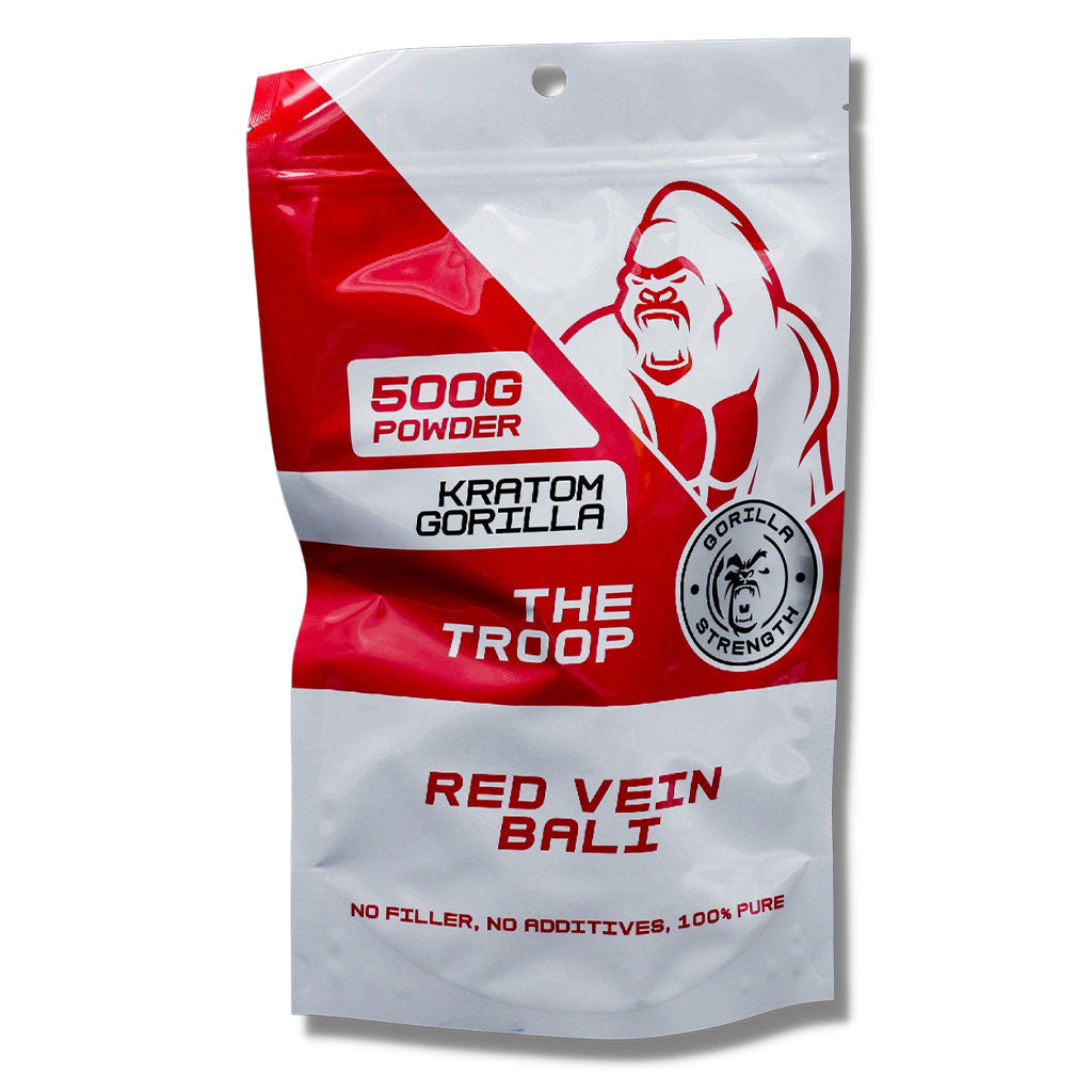 Kratom Gorilla - Red Vein Bali Kratom Powder