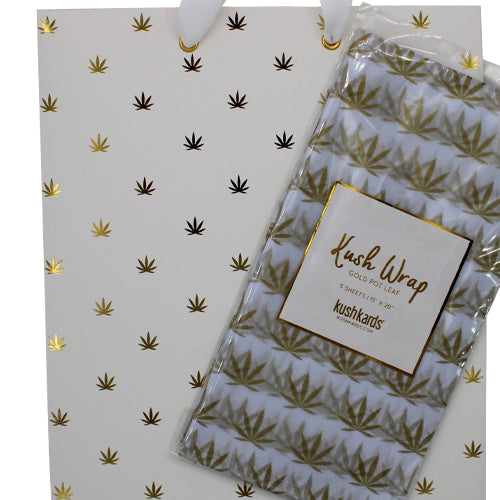 Kushkards - Gift Bag & Tissue Paper Combo Set