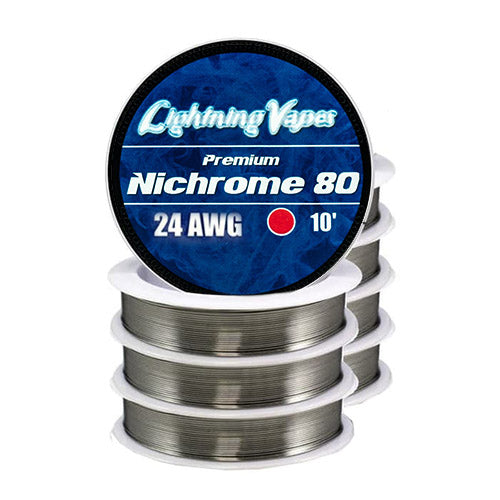 Lightning Vapes - Nichrome Rebuildable Wire 10' - MI VAPE CO 