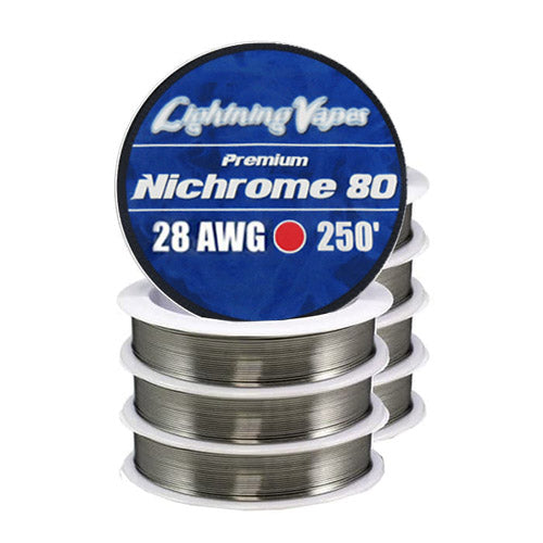 Lightning Vapes - Nichrome Rebuildable Wire 250' - MI VAPE CO 