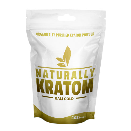 Naturally Kratom - Gold Bali Kratom Powder - MI VAPE CO 