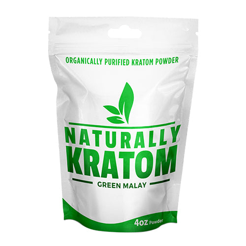 Naturally Kratom - Green Malay Kratom Powder - MI VAPE CO 