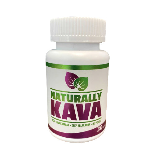 Naturally Kratom - Kava Extract Capsules - MI VAPE CO 