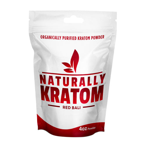 Naturally Kratom - Red Bali Kratom Powder - MI VAPE CO 