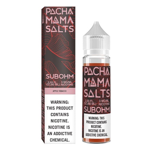 Pacha Mama Salts 60ml - Apple Tobacco 3mg