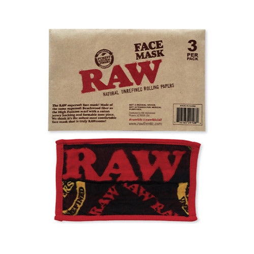 RAW - Face Mask 3pk - MI VAPE CO 