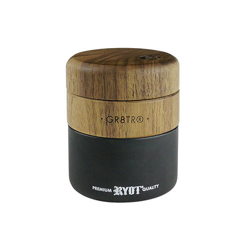 RYOT - GR8TR Wood Jar & Grinder - MI VAPE CO 