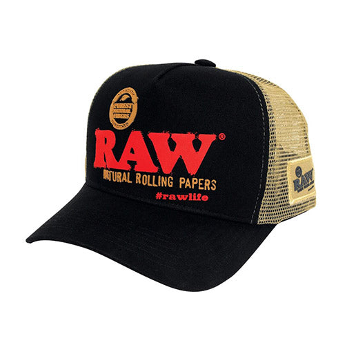 Raw Apparel - RAW Brazil Hat Black and Brown - MI VAPE CO 