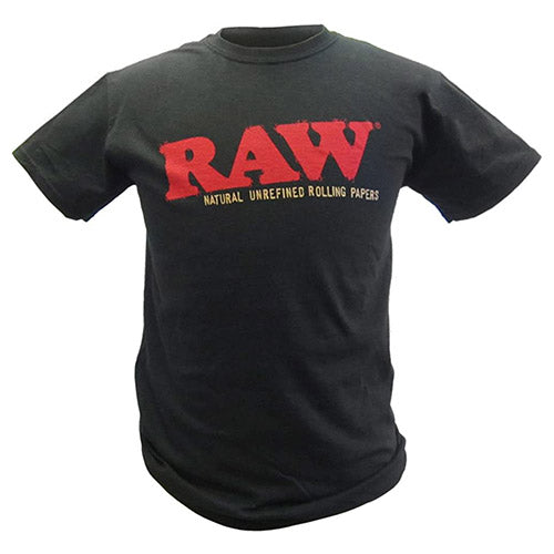 Raw Apparel - T Shirt Black - MI VAPE CO 