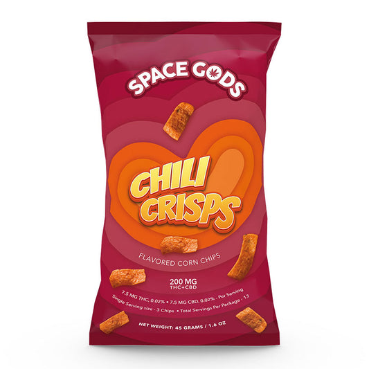 Space Gods - Delta 9 THC Space Crisps (Chili Crisps)