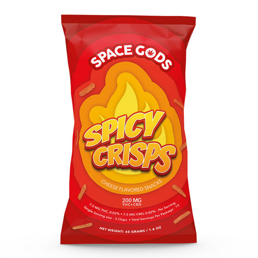 Space Gods - Delta 9 THC Space Crisps (Spicy Crisps)