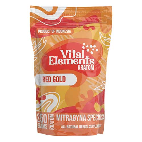 Picture of Vital Elements - Red Gold Kratom Powder