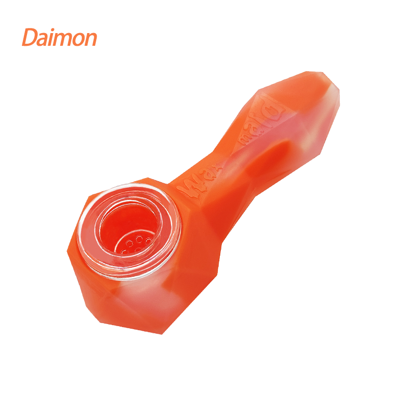 Waxmaid - Daimon Silicone Hand Pipe - MI VAPE CO 