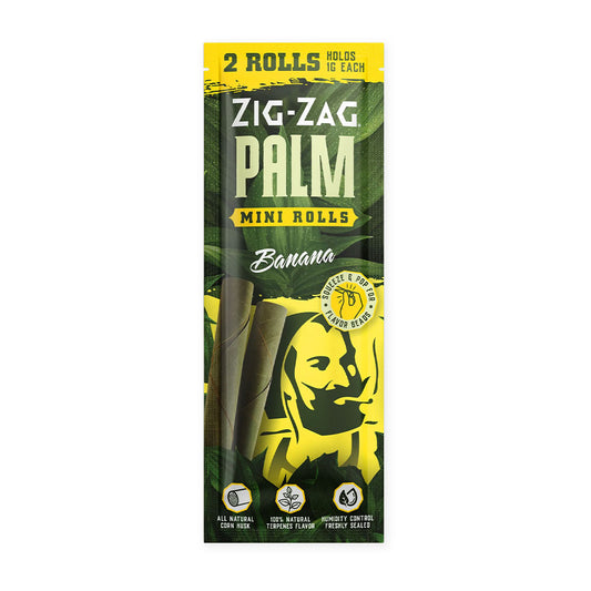 Zig Zag - Mini Palm Natural Rolls (2pk)