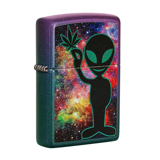 Zippo Lighter - Alien with Good Vibes
