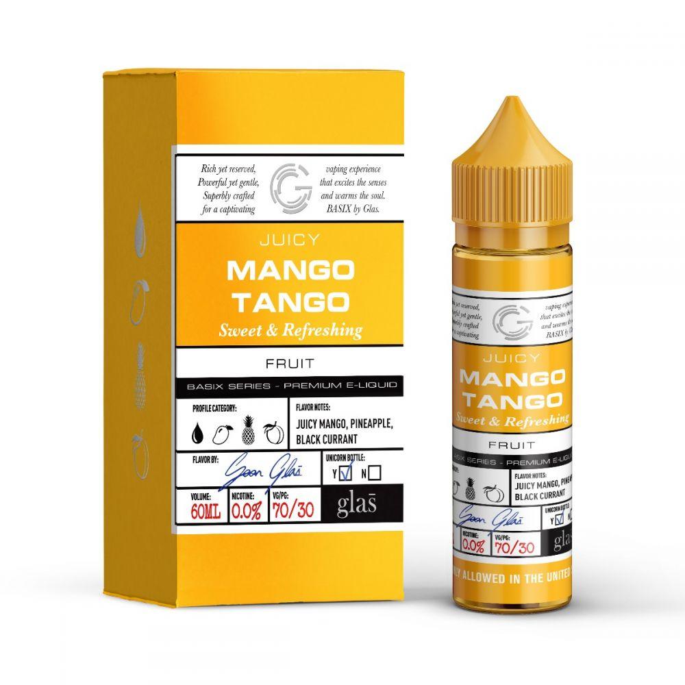Glas Basix E-Liquid - Mango Tango - MI VAPE CO 