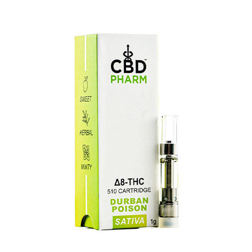 CBD Pharm - Delta 8 Cartridge (1 Gram) - MI VAPE CO 