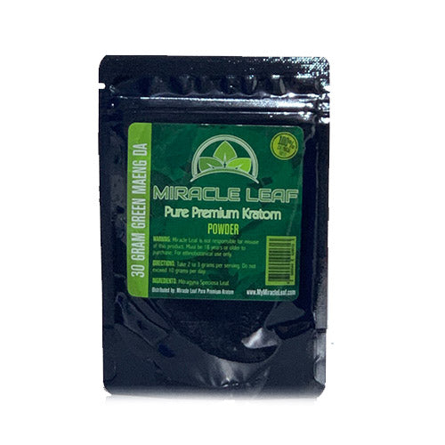 Miracle Leaf - Premium Kratom Powder - MI VAPE CO 