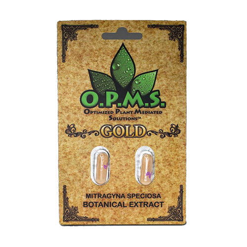 OPMS - Gold Kratom Capsules - MI VAPE CO 