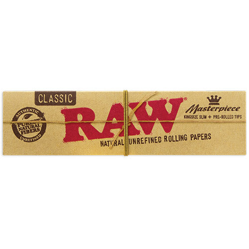 RAW Rolling Papers - Classic Masterpiece - MI VAPE CO 
