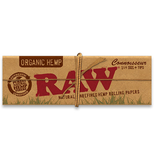 RAW Rolling Papers - Organic Connoisseur - MI VAPE CO 