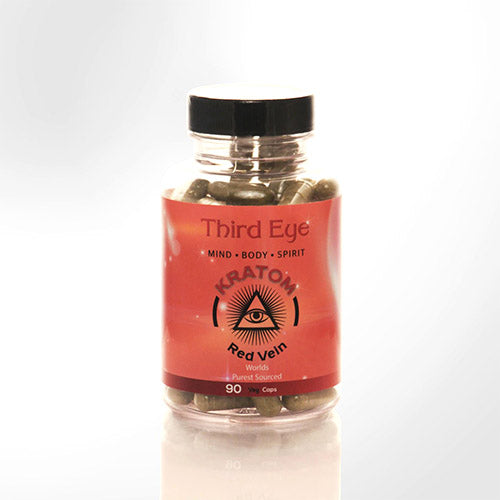 Third Eye - Red Vein Kratom Capsules - MI VAPE CO 